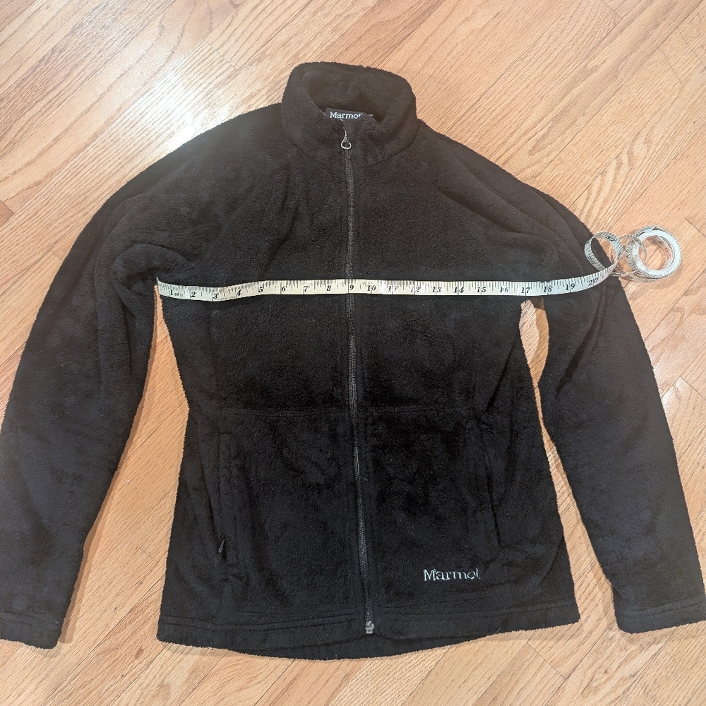 Marmot Charcoal Black Fleece Jacket